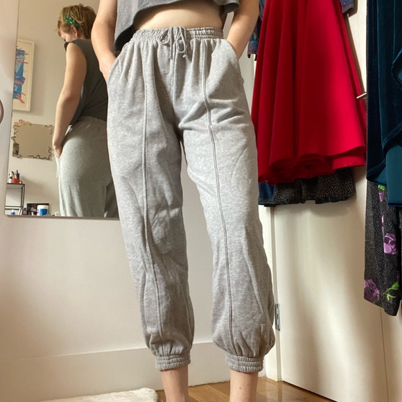 h&m GREY SWEATPANTS size L! - Picture 4 of 4